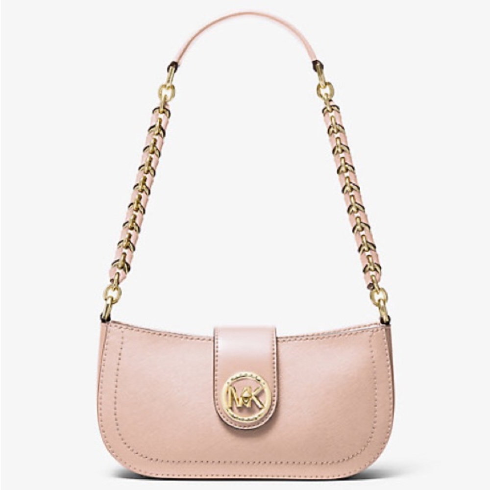 Carmen Extra-Small Saffiano Leather Shoulder Bag